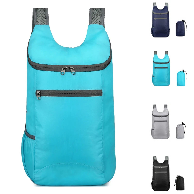 Foldable Backpack Small - Mochila plegable impermeable para deportes al