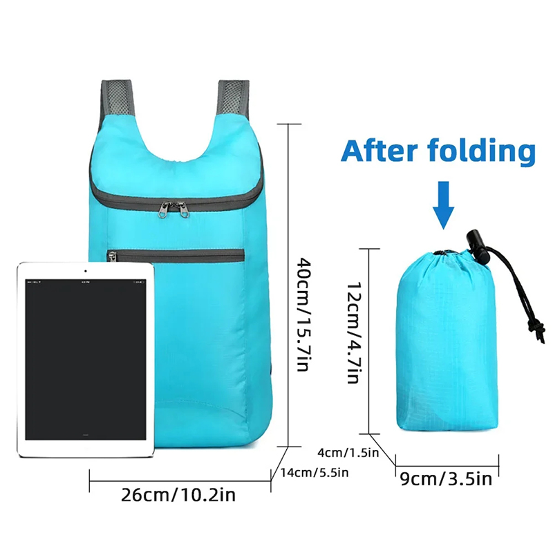 Mochila plegable impermeable p - Foldable Backpack Small reseña y precio