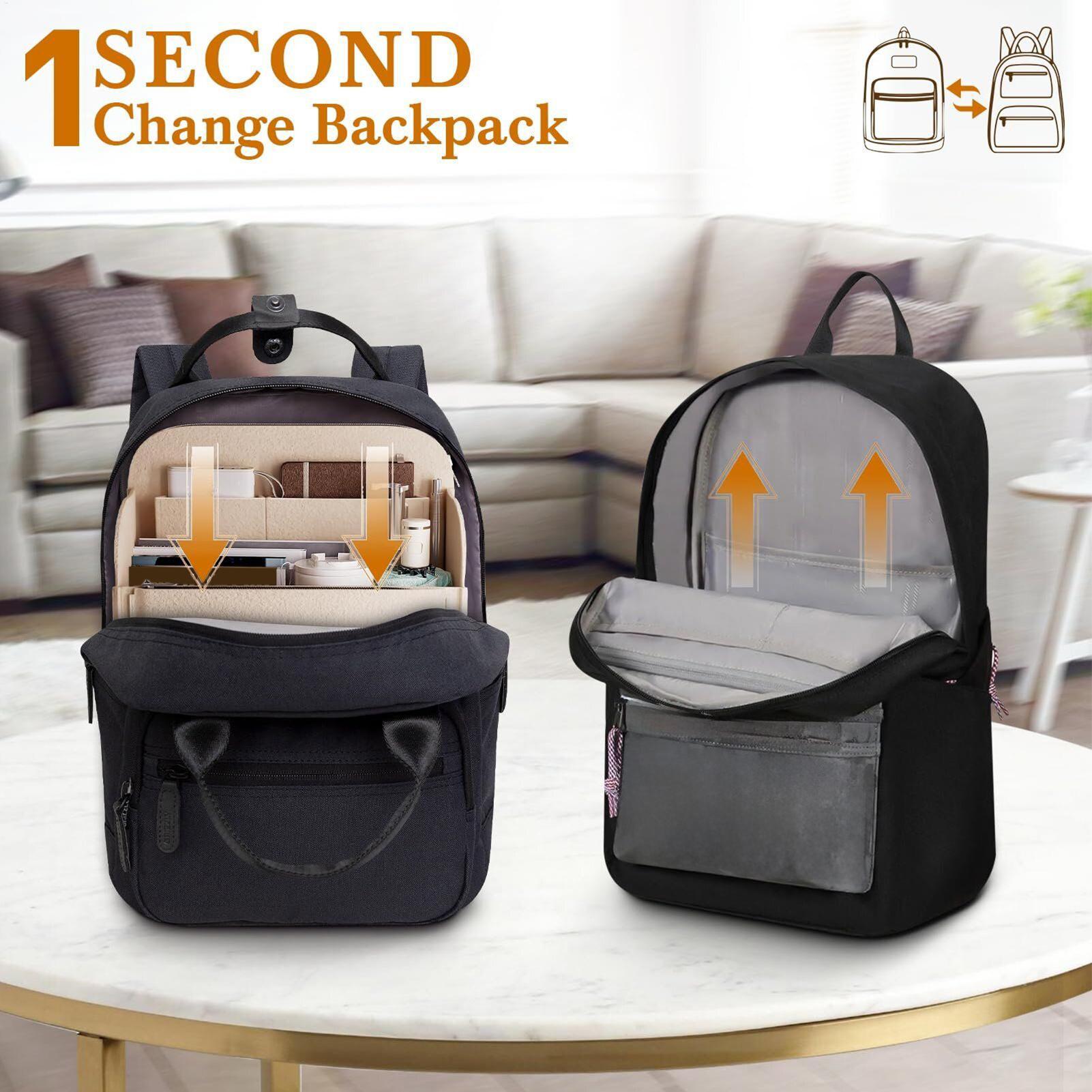 Organizador de mochila con múl - Backpack Insert Organizer reseña y precio